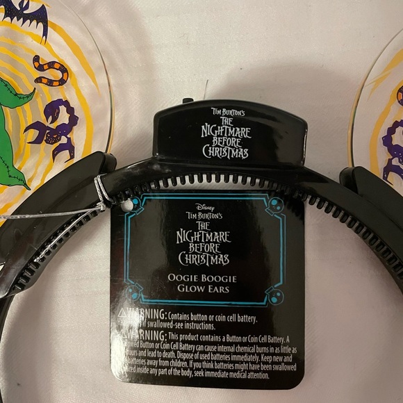 NEW Oogie Boogie Light Up Ears Head Band Disney Parks Nightmare Before Christmas - Picture 3 of 4